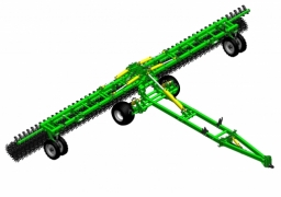 Rotorstriegel DEMETRA 12 geschleppt