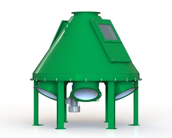 Gravity equipment with manual/electromechanical control