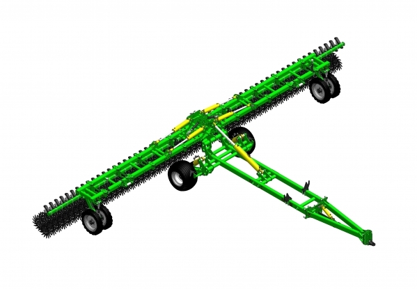 Rotary harrow DEMETRA 12 trailed