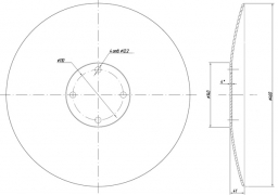 Plain disk Amazone