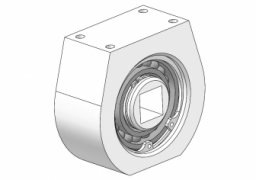 BEARING HULL ASSEMBLY WITHOUT A STAR (FERTILIZER TRAY)